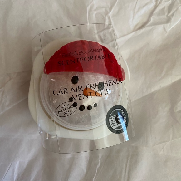 Snowman Car Air Freshener Vent Clip Brand New - Picture 1 of 2